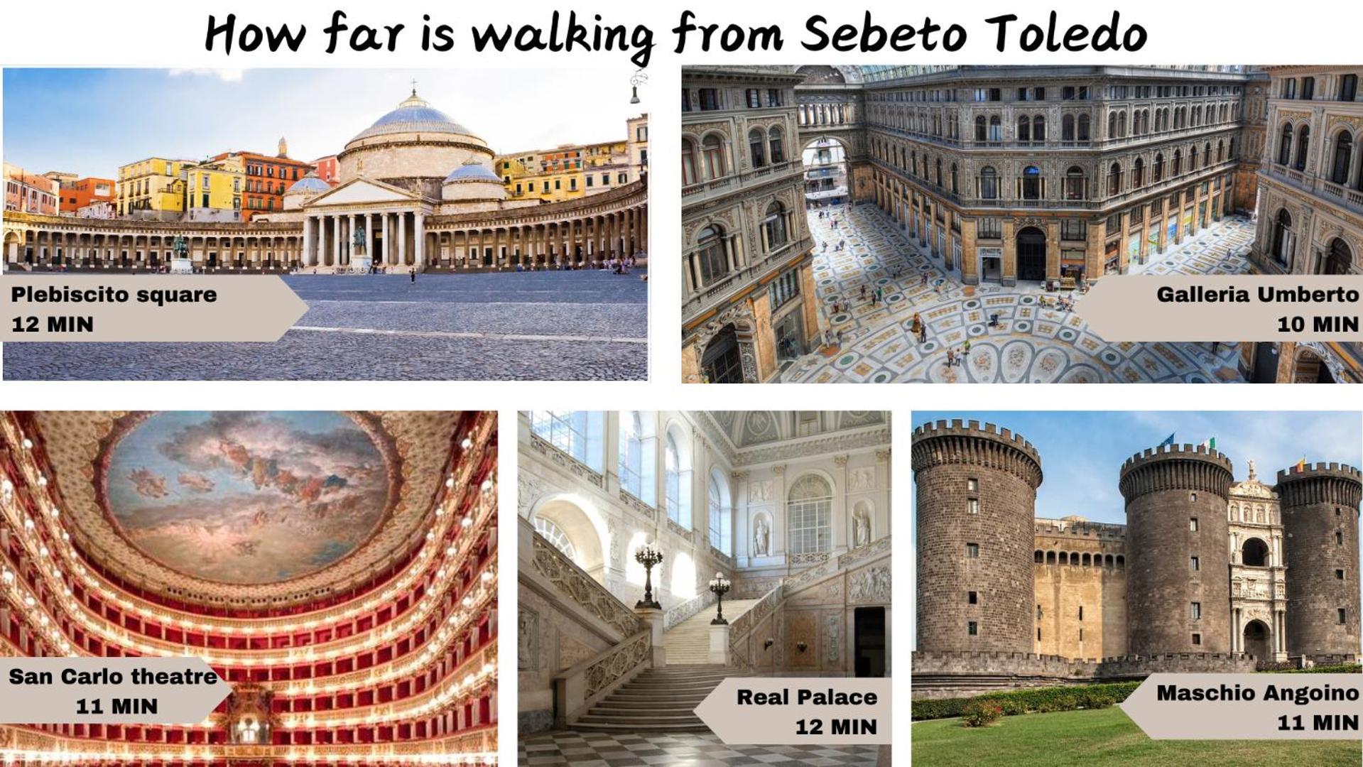 Appartement Sebeto Toledo à Naples Extérieur photo