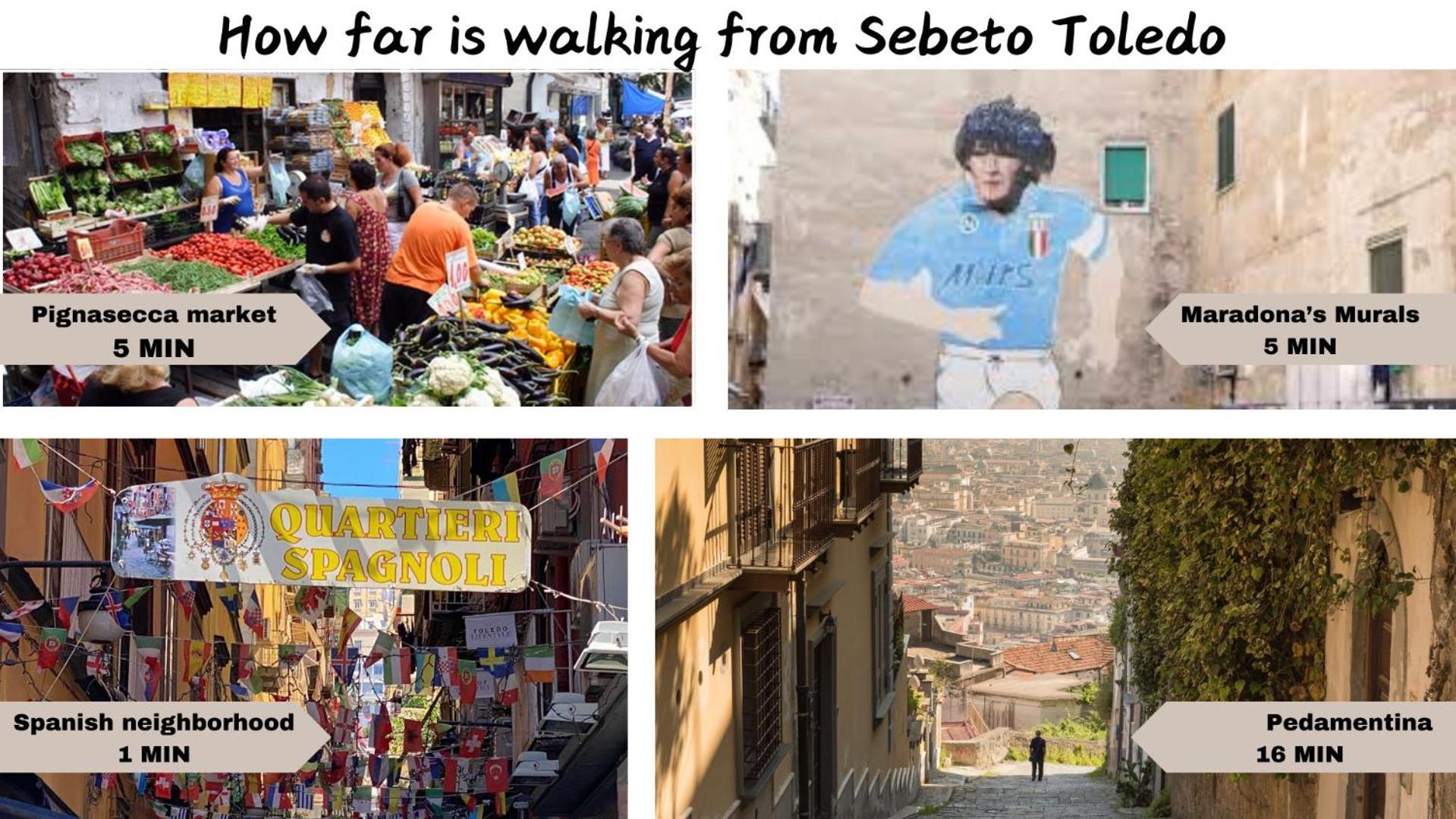 Appartement Sebeto Toledo à Naples Extérieur photo