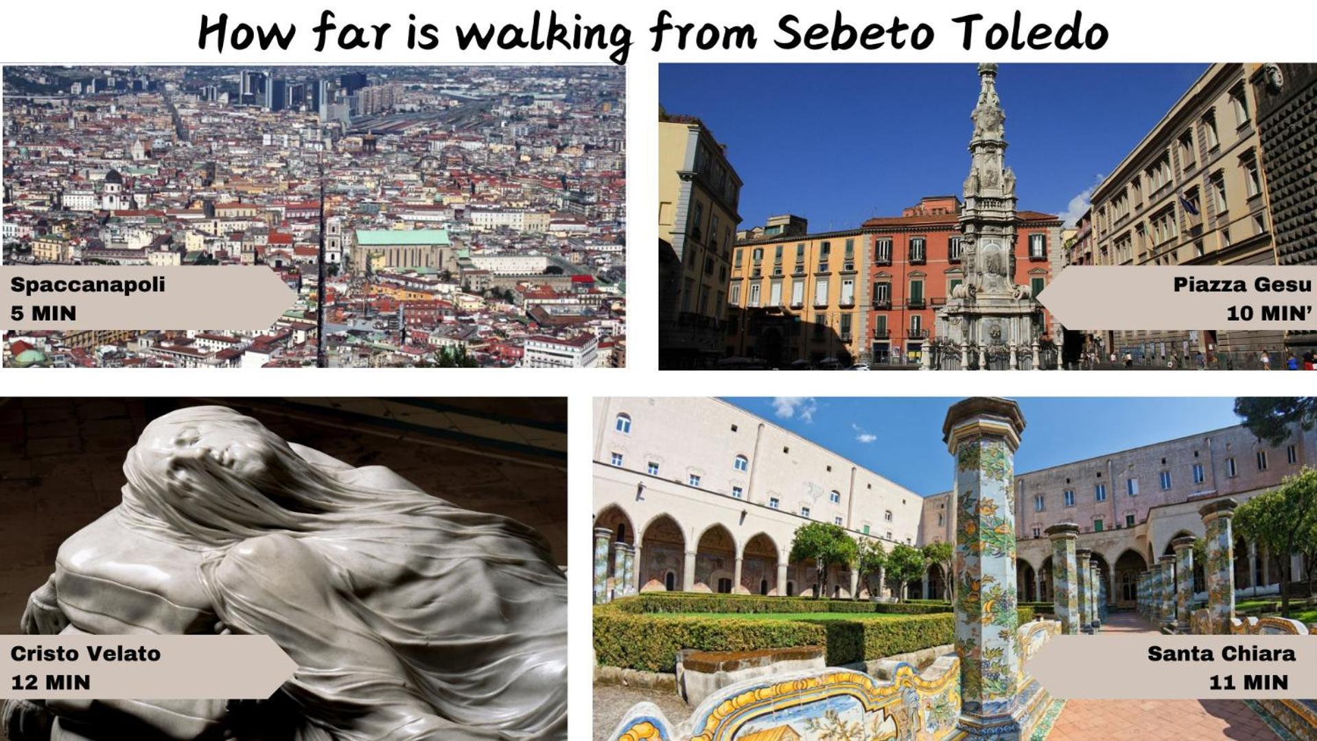 Appartement Sebeto Toledo à Naples Extérieur photo